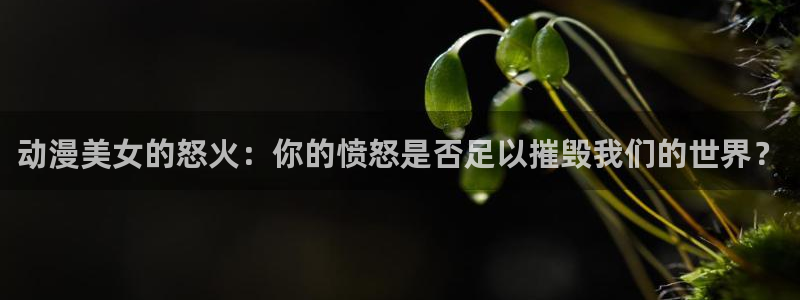 排球少年漫画动漫之家：动漫美女的怒火：你的愤怒是否足以摧毁我们的世界？